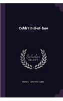 Cobb's Bill-of-fare