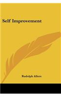 Self Improvement