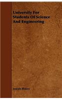 University For Students Of Science And Engineering