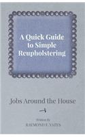 Quick Guide to Simple Reupholstering Jobs Around the House