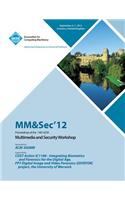 MM&Sec' 12 Proceedings of the 14th ACM Multimedia and Security Workshop
