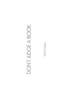 Don't Judge a Book...