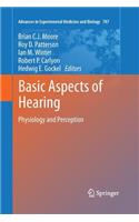 Basic Aspects of Hearing