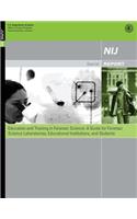 Education and Training in Forensic Science