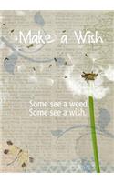 Make a Wish - A Journal