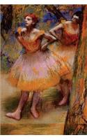 ''Two Dancers'' by Edgar Degas: Journal (Blank / Lined)