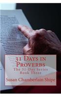 31 Days in Proverbs