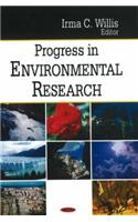 Progress in Environmental Research