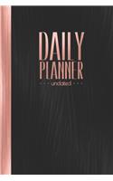 Daily Planner undated
