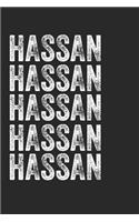 Name HASSAN Journal Customized Gift For HASSAN A beautiful personalized