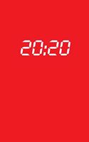 20: 20: Taschenkalender 2020 A5 Rot