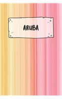 Aruba: Ruled Travel Diary Notebook or Journey Journal - Lined Trip Pocketbook for Men and Women with Lines