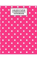 Graph Paper Composition Notebook: Grid Paper Notebook, Cute Pretty Graph Paper Composition Notebook For Girls, For Women, Quad Ruled, Math and Science Composition Notebook for Studen