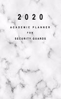 2020 Academic Planner for Security Guards