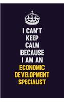 I can't Keep Calm Because I Am An Economic Development Specialist