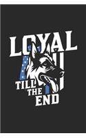 Loyal till the end: K9 unit Police officer notebook