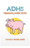 ADHS Terminplaner 2020 - Tschüss Teufelskreis: Terminkalender, Wochen- und Monatsplaner, Kalender für das Jahr 2020, Selbsthilfe bei ADHS/ADS