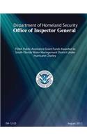 Fema Pagf Awarded to South Florida Water Mgt District Under Hurricane Charley _report_