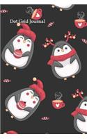 Dot Grid Journal: Christmas Penguins(1 Holiday Bullet Journals)
