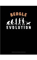 Beagle Evolution: Composition Notebook: Wide Ruled(968 Composition Notebook: Wide Ruled)