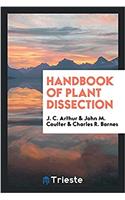 Handbook of plant dissection