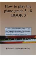 How to Play the Piano Grade 5 - 8 Book 3
