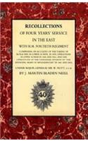 Recollections of Four Years Service in the East with H. M. Fortieth Regiment (India 1838-1842)
