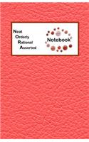 Neat Orderly Rational Assorted Notebook