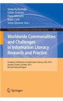 Worldwide Commonalities and Challenges in Information Literacy Research and Practice
