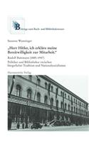'Herr Hitler, Ich Erklare Meine Bereitwilligkeit Zur Mitarbeit'