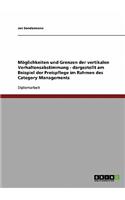 Möglichkeiten und Grenzen der vertikalen Verhaltensabstimmung - dargestellt am Beispiel der Preispflege im Rahmen des Category Managements: (German)