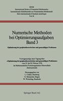 Numerische Methoden Bei Optimierungsaufgaben Band 3