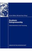 Academic Entrepreneurship