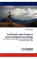 Continuity and Change in Local Ecological Knowledge