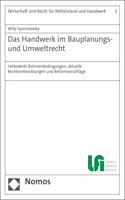 Das Handwerk Im Bauplanungs- Und Umweltrecht