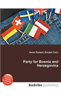 Party for Bosnia and Herzegovina