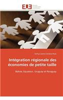 Intégration Régionale Des Économies de Petite Taille