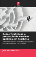 Descentralização e prestação de serviços públicos em Kinshasa