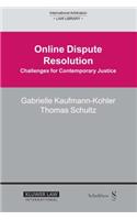 Online Dispute Resolution