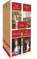 Jane Austen Collection (Set of 5 Books) - Emma, Pride and Prejudice, Persuasion, Sense and Sensibility, Mansfield Park