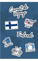 Carnet de Voyage Finlande: Journal de Voyage - 106 pages, 15,24 cm x 22,86 cm - Pour vous accompagner durant votre séjour