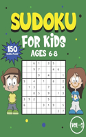 Sudoku for Kids Ages 6-8