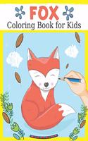 Fox Coloring Book for Kids