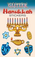 Glitter Hanukkah Stickers