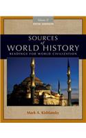Sources of World History