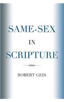 Same-Sex in Scripture