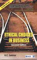 Ethical Choices in Business