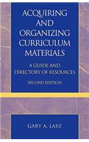 Acquiring and Organizing Curriculum Materials