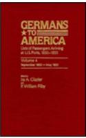 Germans to America, Sept. 22, 1852-May 28, 1853