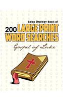 Bobo Strategy Book of 200 Large Print Word Searches